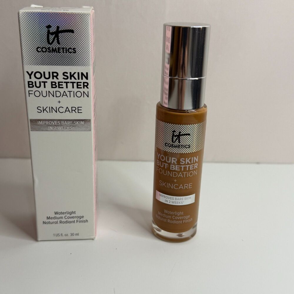 50 Rich Cool IT Cosmetics Your Skin But Better Foundation 1oz